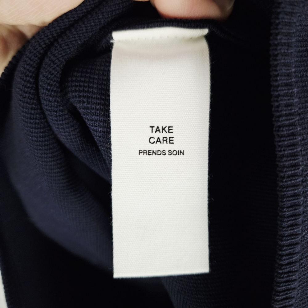 AVEC LES FILLES | bow detail puff long sleeve knit blouse top - Picture 6 of 11